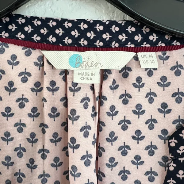 Boden Women’s Harriet Mixed Floral Blouse Size 10 - Image 6