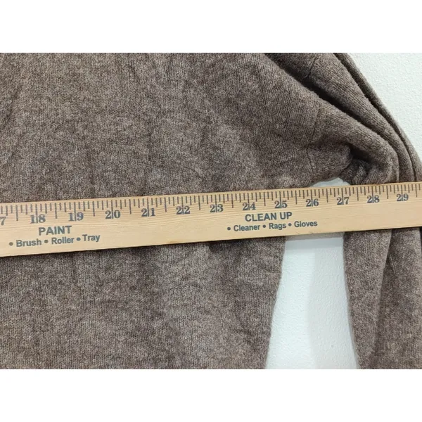 Lucky Brand Women's Sweater Slouchy V-Neck Cardigan Grandpa Brown Size XL NWOT - Image 6