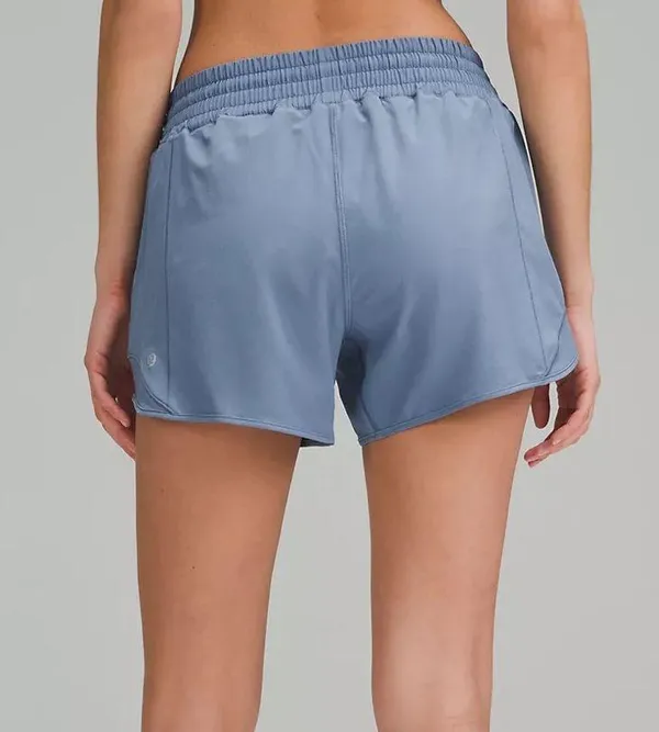 Lululemon Hotty Hot Shorts 4” Lined Color Oasis Blue - Image 5