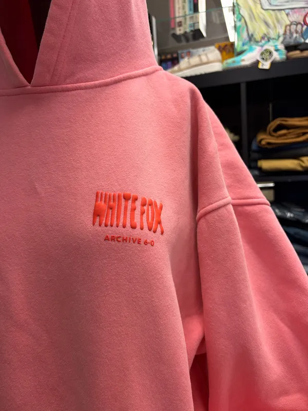 Archive White Fox Boutique 6.0 Oversized Hoodie Melon - Image 2