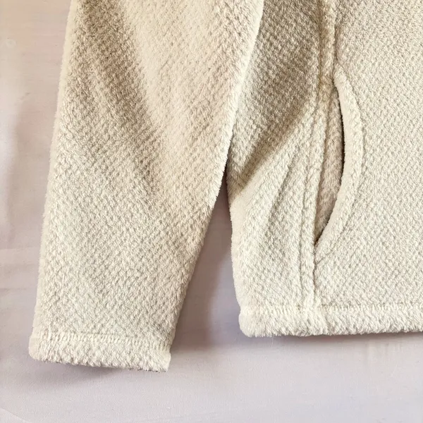 Patagonia Re-Tool Snap-T Fleece Pullover Cream White 65586 FA17 Small - Image 6
