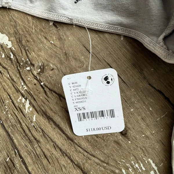 Free People‎ Movement Good Karma Long-Sleeve Onesie xs NWT - Image 7