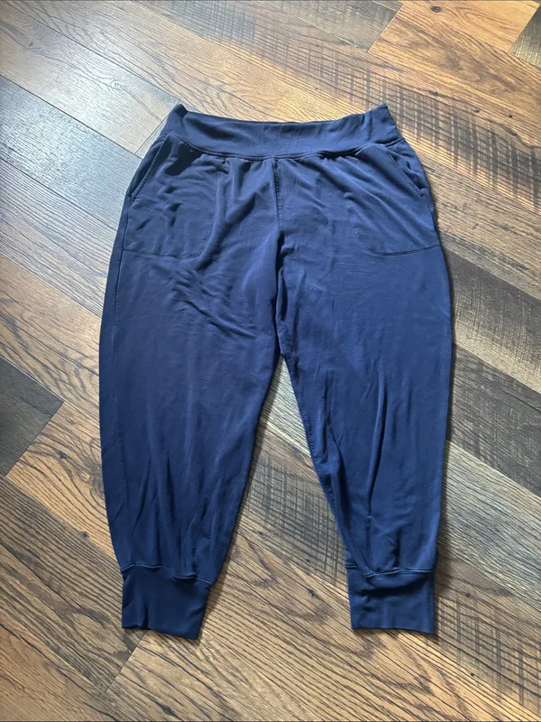 Athleta Coaster Luxe High Rise Jogger High-Waist Navy Jogger Womens Plus Size 1X - Image 3