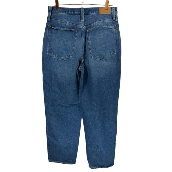 Madewell Baggy Straight Jeans Dark Worn Indigo Wash Size 30‎ Denim Casual - Image 6