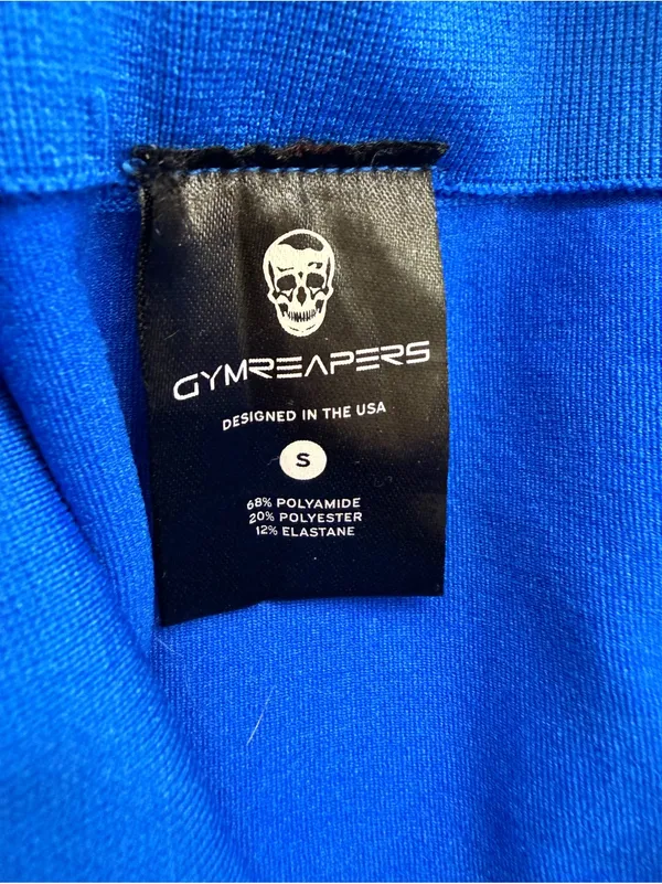 Gym Reapers Infinity Shorts size S Electric Blue - Image 3