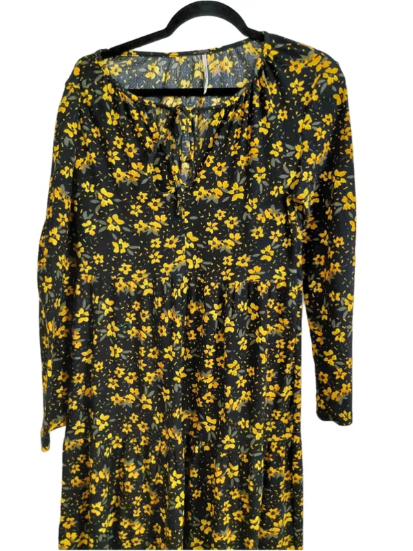Free People Tiers Of Joy Midi Dress Women’s Size M (oversized) - Image 6