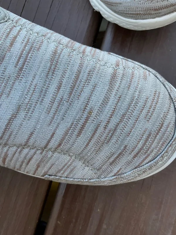 Memory Foam Slip-On Sneakers in Beige - Women's Casual Comfort - Image 6