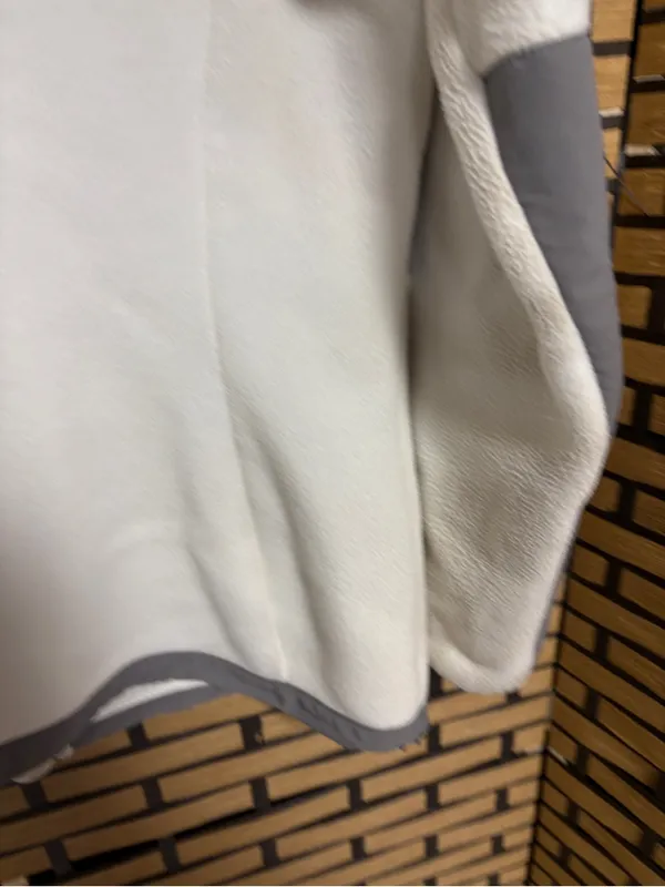The north face white polartec fleece size large - Image 13