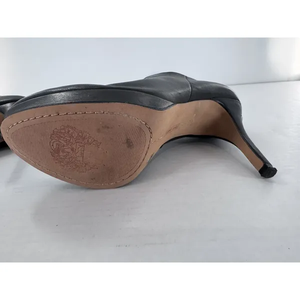 Vince Camuto Womens Leather Low Platform Elvin Ankle Boots Black Size 8 M - Image 12