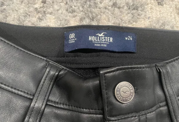 Hollister leather pants - Image 3
