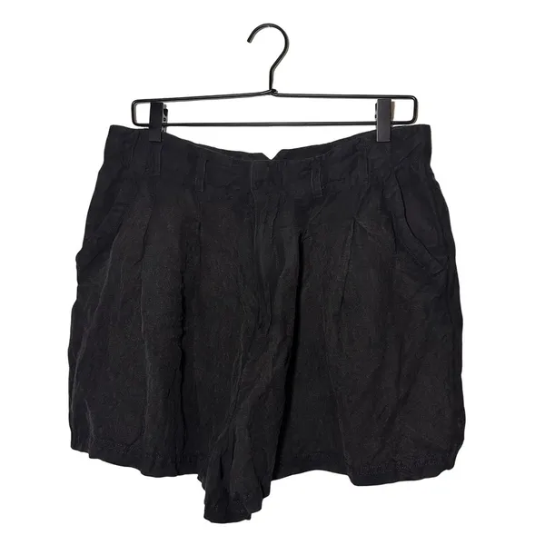 Free People Calla Pleated Linen Shorts B2108 - Image 4