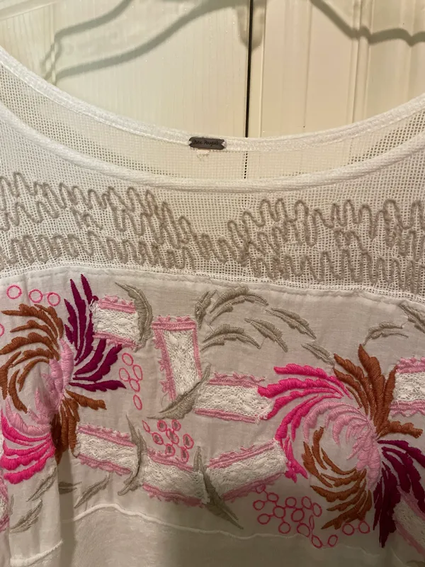 Free People Embroidered Top - Image 3