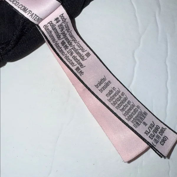 Victoria's Secret Black Lace Bralette XL unlined - Image 7