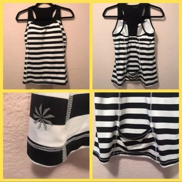 Athleta striped top size small​‎ - Image 3