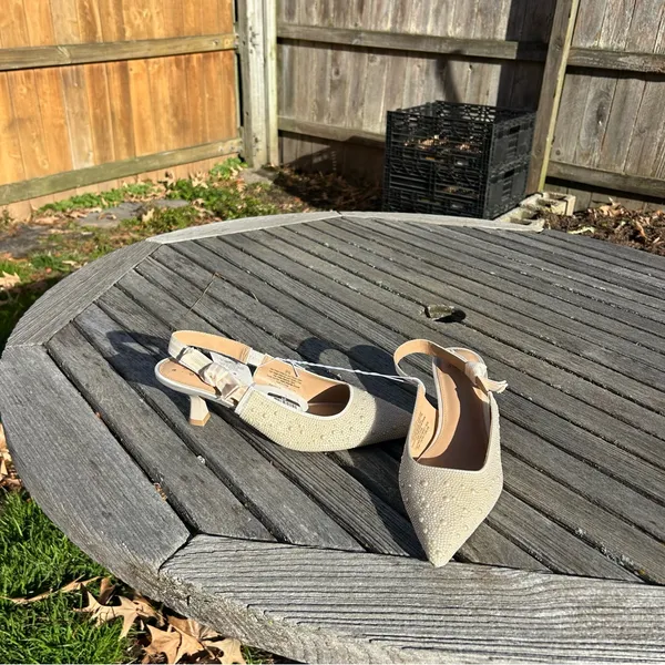 Nwt Women's Milan Slingback Heels - A New Day size 9.5 winter wedding guest fall - Image 4