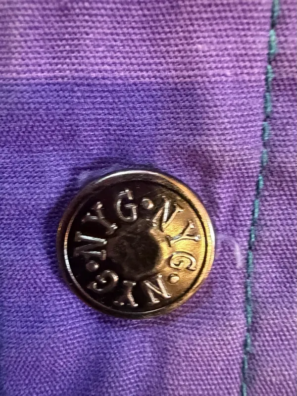 Vintage Purple Jacket with Pink Lining - Image 5