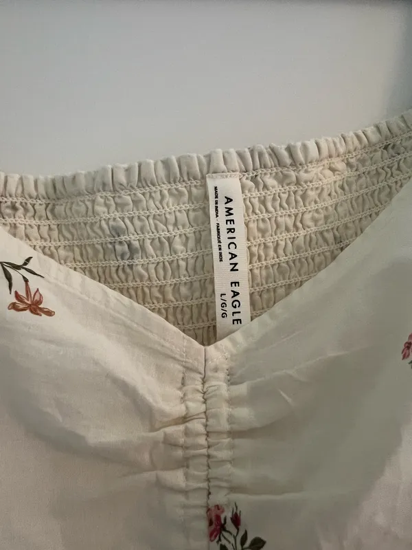 American Eagle Outfitters Babydoll Top Floral - Image 2
