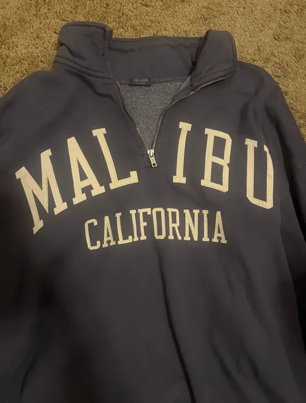 Brandy Melville Malibu Quarter Zip - Image 2