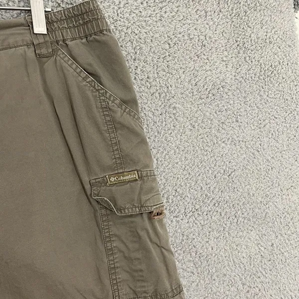 Columbia Shorts Women 1x(42x9) Brown Outdoor‎ Hiking Cargos - Image 2