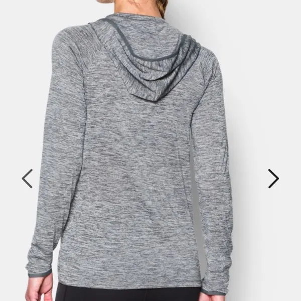 Women's UA Tech™ Long Sleeve Hooded Henley - Image 6