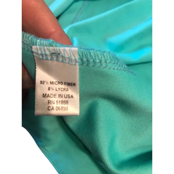 Judyp Dress XL Teal V-Neck 3/4 Sleeve - Image 6