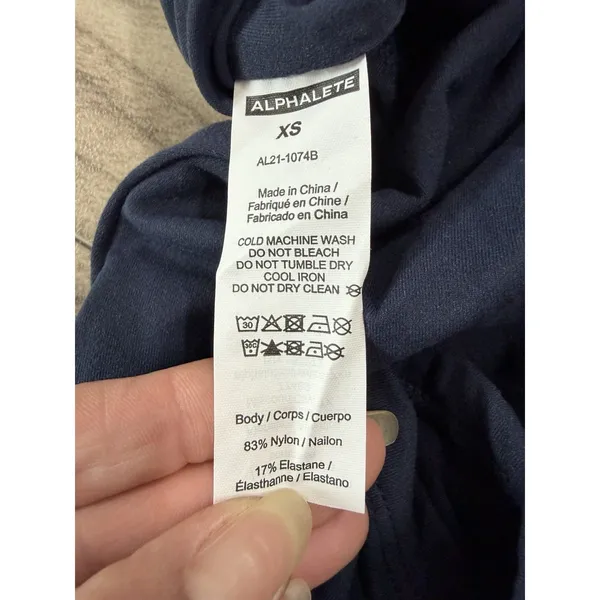 NEW Alphalete Ultrasoft Allure Dress - teal, Size XS - Image 10