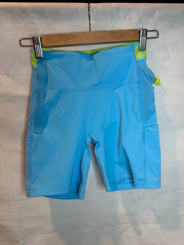 Outdoor Voices Disney Blue Biker Shorts - Image 3