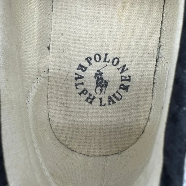Polo Ralph‎ Lauren Lilia Boat Shoes Women 8.5B Flannel Microsuede Coastal Preppy - Image 12
