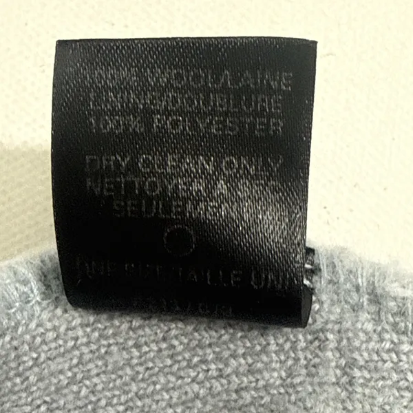 The North Face 100% Wool Blue Stripe Ski Hike Outdoor Warm Beanie Hat‎ Toboggan - Image 4