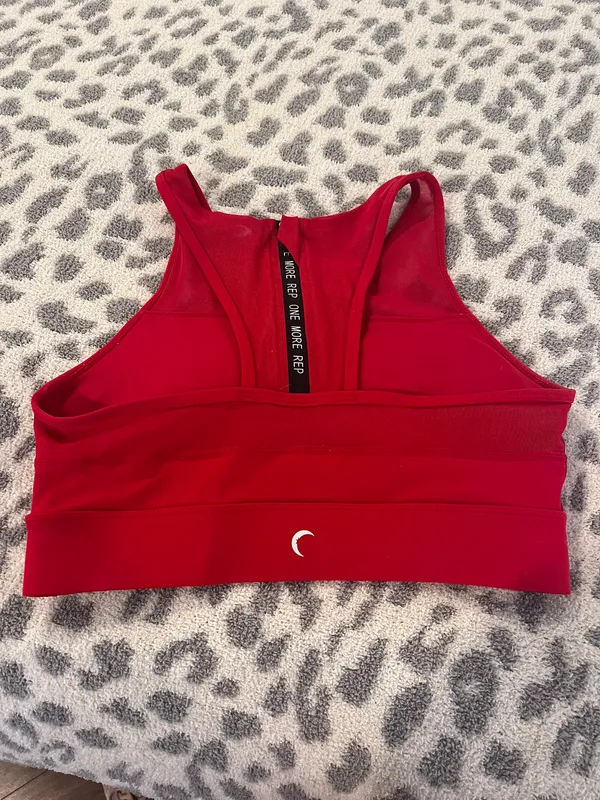 Zyia Red  Sports Bra - Image 2