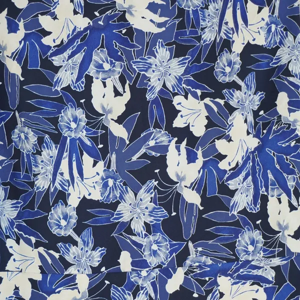 Lauren Ralph Lauren Size 8 Blue Floral Midi Dress Waist Tie Sleeveless Wedding - Image 4