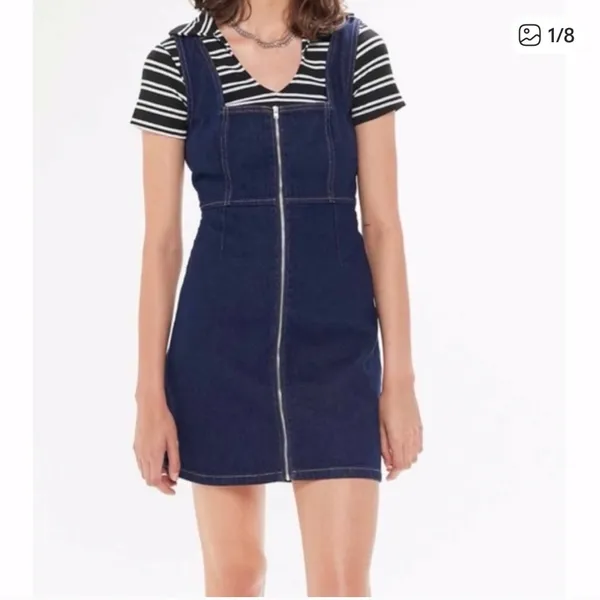 BDG Urban Outfitters Denim Jumper Dress - Image 2