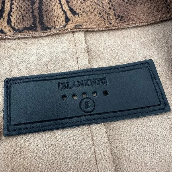 BLANK NYC Copperhead Faux Leather Trench Coat - Image 6