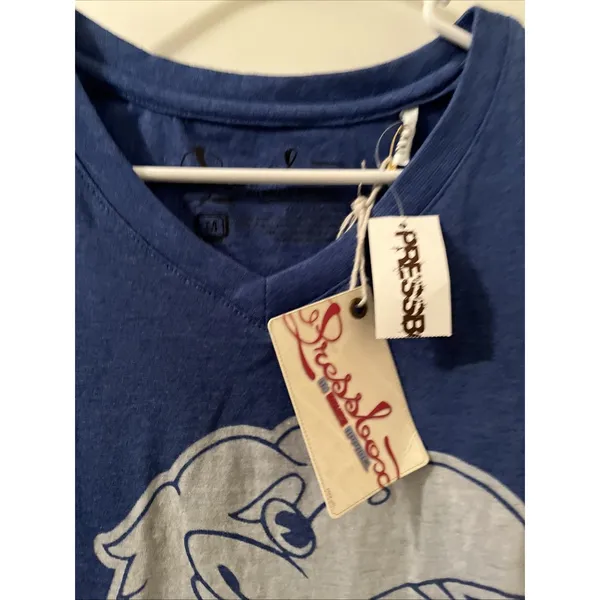 Kansas University KU Jayhawks Womens Juniors Short Sleeve T-Shirt Size M - Image 4