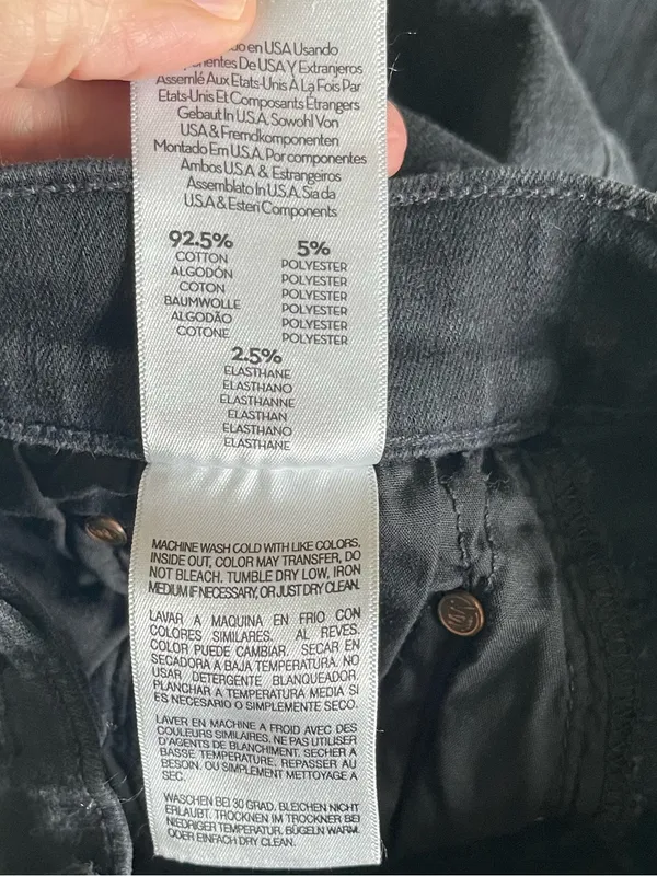 Mother Denim Black High Waisted Rider Ankle In Not Guilty Size 26 - Image 10