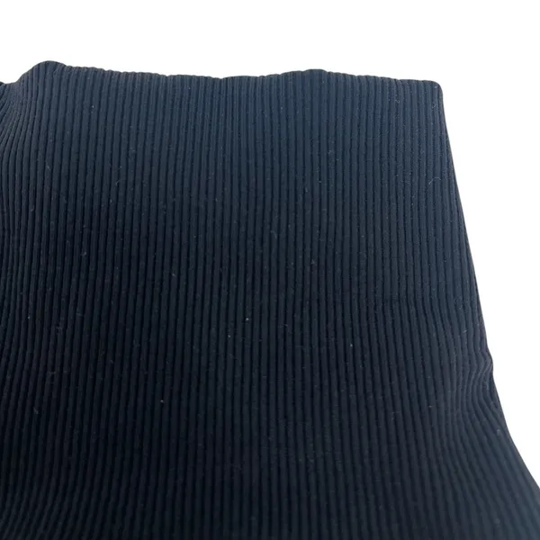 Alo Yoga Goddess Ribbed High-Waist Hot Shorts Black XS 2" Inseam - Image 10