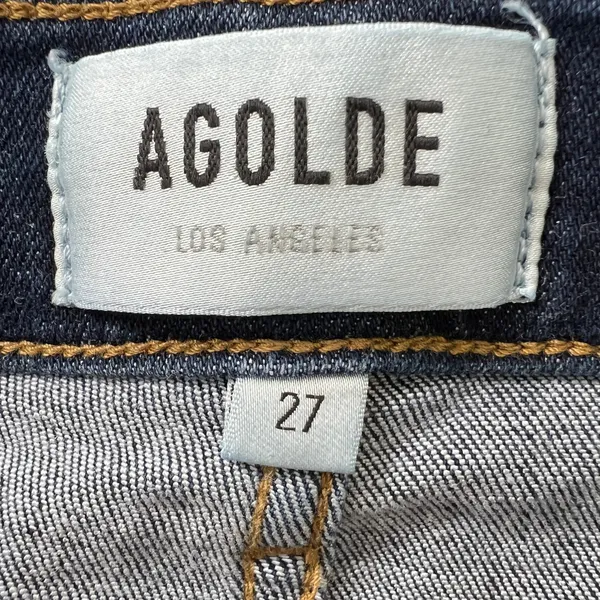 Agolde Sophie Pentacle Dark Wash High Rise Skinny Ankle Crop Jeans A123-1045‎ - Image 5