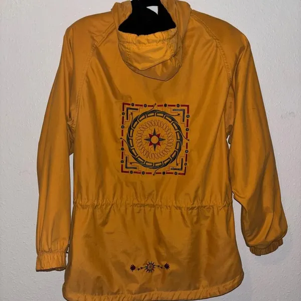 The-north-face Women's Yellow and Orange Jacket - Image 4