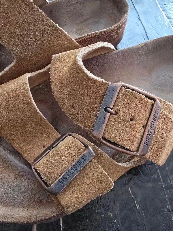 Birkenstock Suede Sandals Size 36 - Image 6