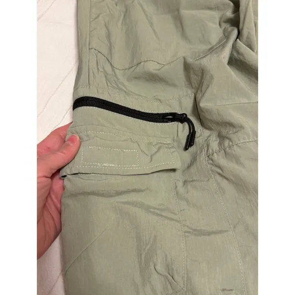 PacSun Relaxed Jogger Cargo Pants Sage Green Utility Streetwear XL - Image 7