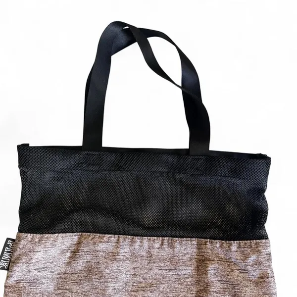 VS PINK Gray Heather Mesh Tote - Image 4