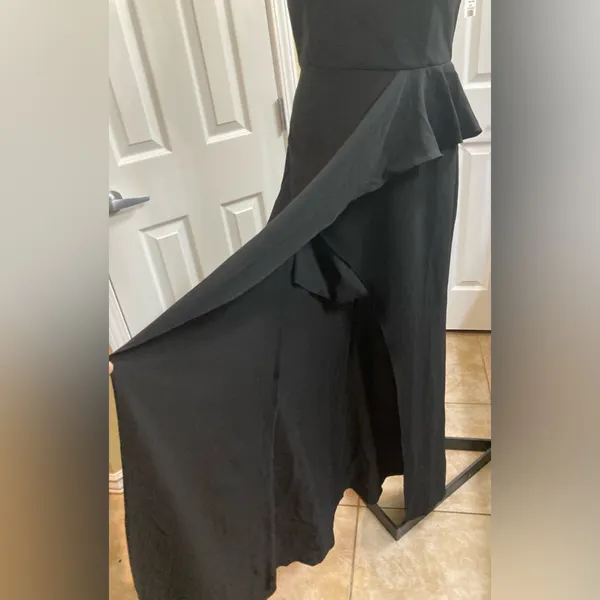 NWT Dress the Population Kai Strapless Gown – Black – Size Large - Image 5