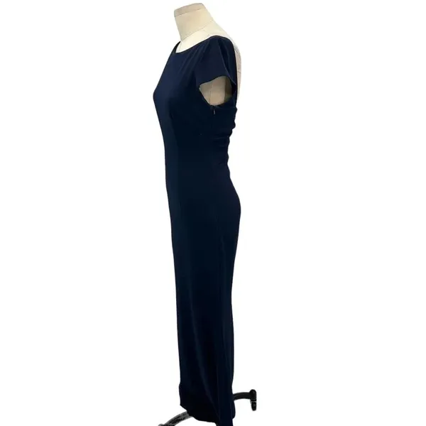 Katie May x BHLDN Madison Maxi Long Dress in Navy Blue‎ Size 6 - Image 6