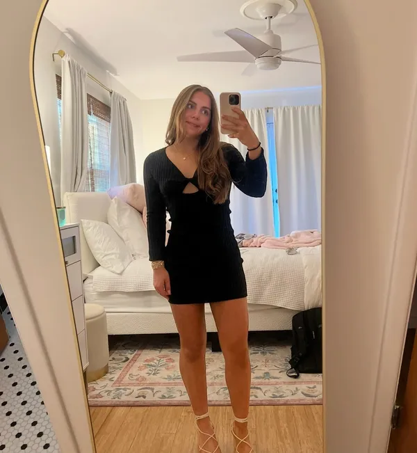 Princess Polly Mini Dress Black - Image 2