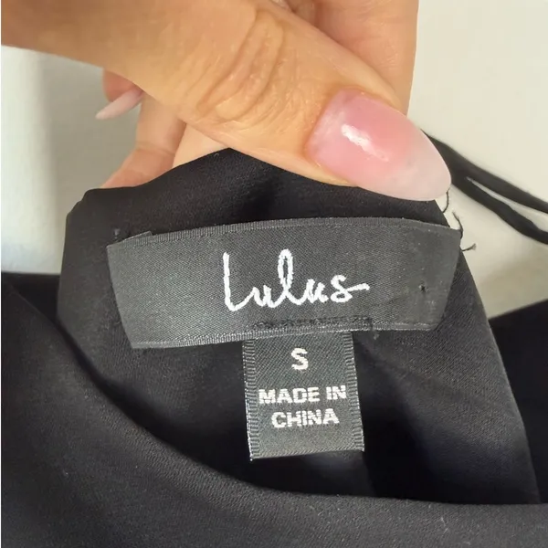 Lulus Stylin' Babe Black One-shoulder Cowl Back Bodysuit Women's Size S - Image 5