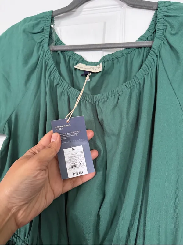 Universal Threads Teal Green Cut out Detail Maxi Dress - Image 4
