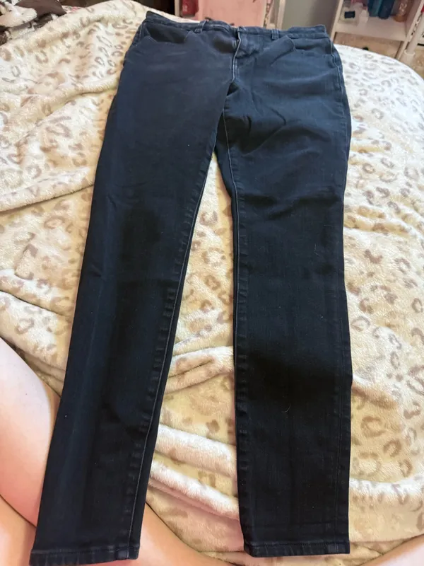 Black American Eagle Skinny Jeans - Image 4