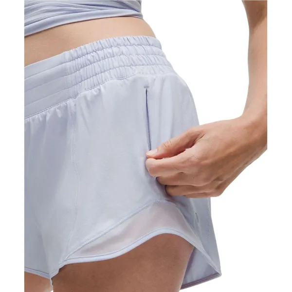 Lululemon Hotty Hot High-Rise Lined Short 2.5" Serene Blue - Image 4