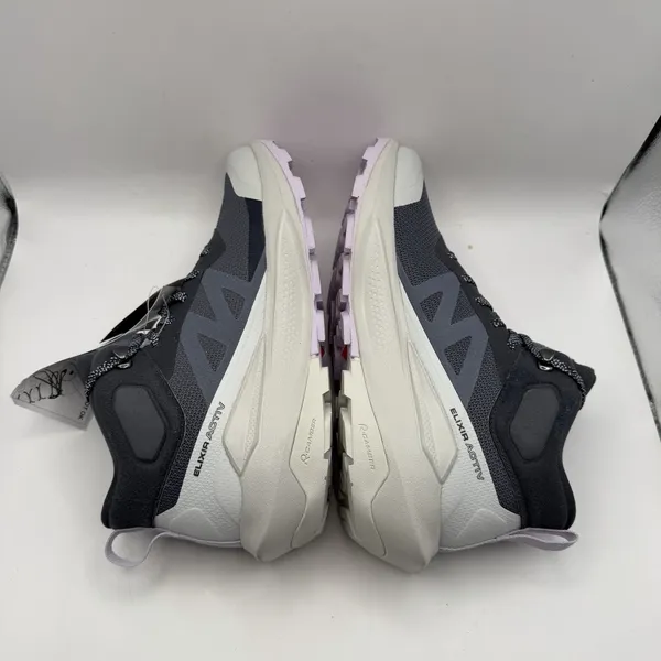 Salomon Elixir Activ Mid Waterproof Hiking Boots Shoes Womens Sz 9.5 Gray White‎ - Image 5