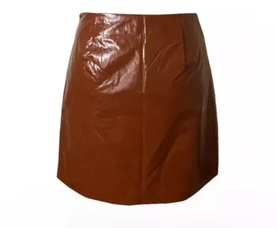 Cotton On Leather Skirt - Image 2